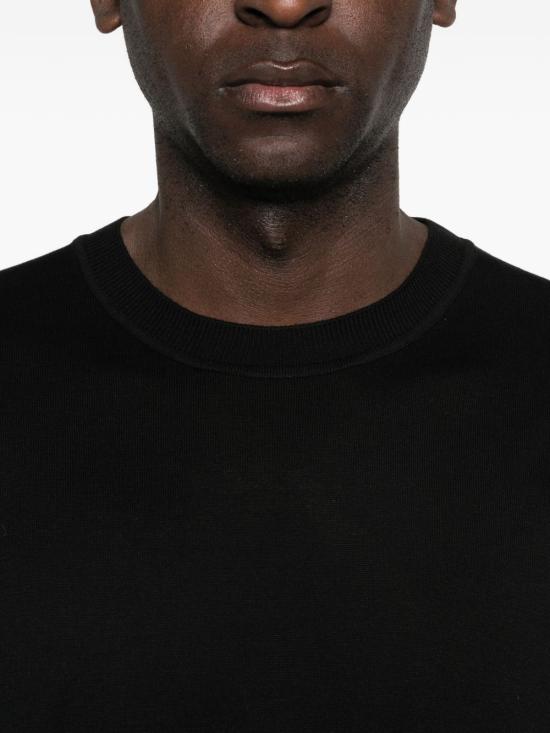 26SS 라르디니 반팔 티셔츠 PALMMC80 PA66031999 Black - LARDINI