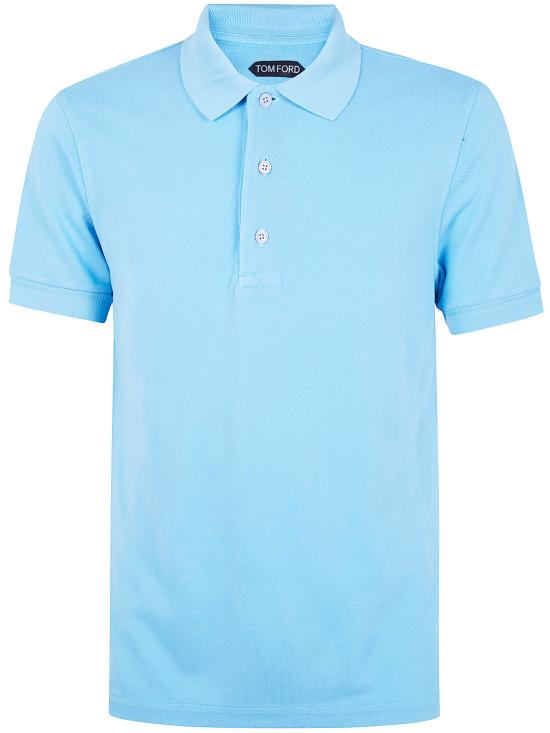 26SS 톰포드 반팔 티셔츠 JPS011JMT013 TURQUOISE BLUE