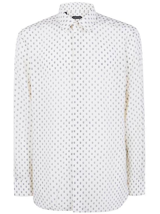 26SS 톰포드 긴팔 셔츠 HRN004FMS082 WHITE