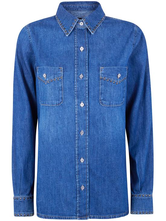 26SS 세븐포올맨카인드 셔츠 7U84TC21 U721C BLUE