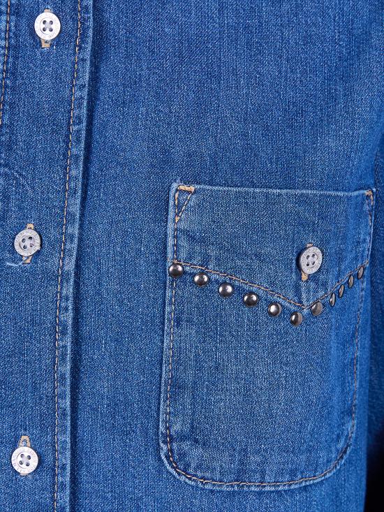 26SS 세븐포올맨카인드 셔츠 7U84TC21 U721C BLUE - 7 FOR ALL MANKIND