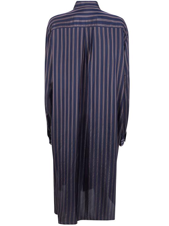 26SS 드리스 반 노튼 미디 원피스 2611310313276 509 BLUE - DRIES VAN NOTEN