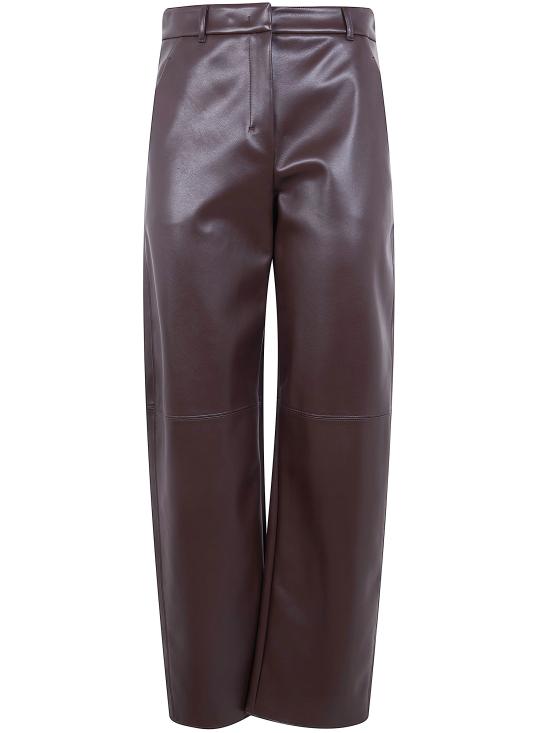 26SS 에스막스마라 스트레이트 팬츠 2619781031600 004 BROWN