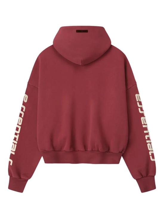 25FW 피어오브갓 후드 티셔츠 192HO256901F CRIMSON RED - FEAR OF GOD