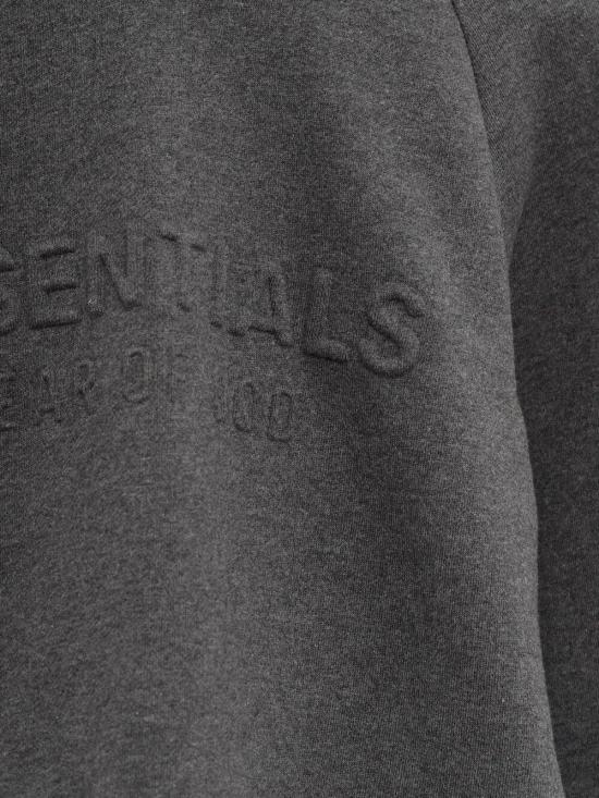 25FW 피어오브갓 후드 티셔츠 192HO257821FW CHARCOAL GREY - FEAR OF GOD