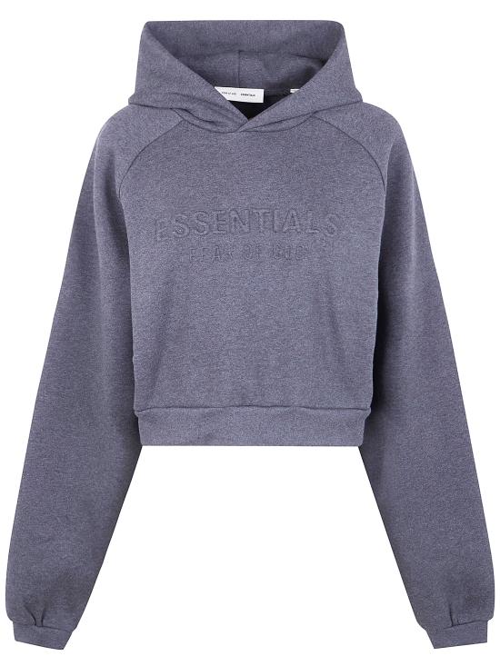 25FW 피어오브갓 후드 티셔츠 192HO257821FW CHARCOAL GREY - FEAR OF GOD