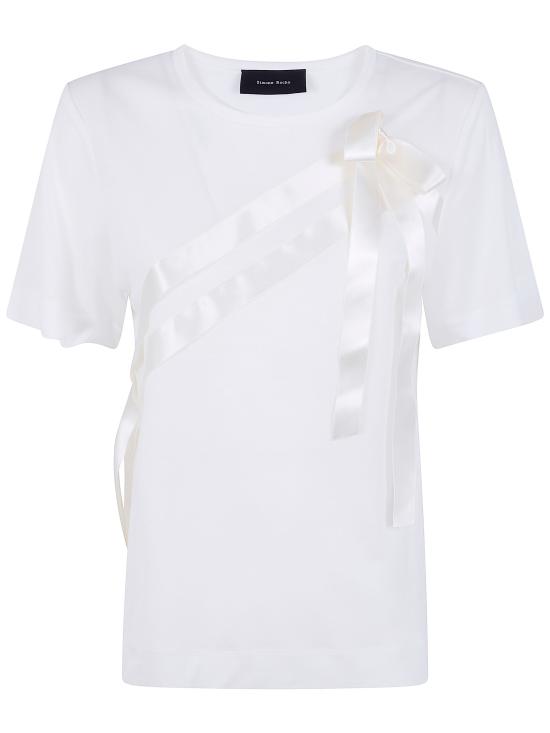 26SS 시몬로샤 반팔 티셔츠 54530571 IVORY WHITE