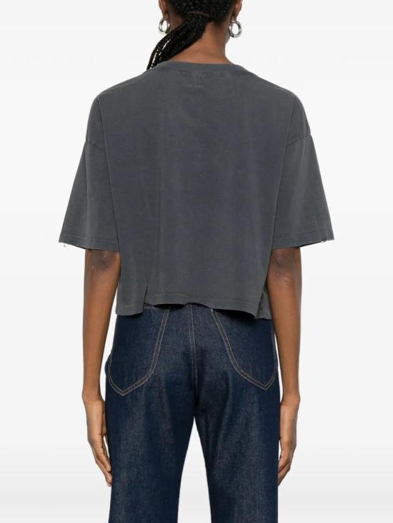 26SS 애니빙 반팔 티셔츠 A0811739WBL1 WASHED BLACK - ANINE BING