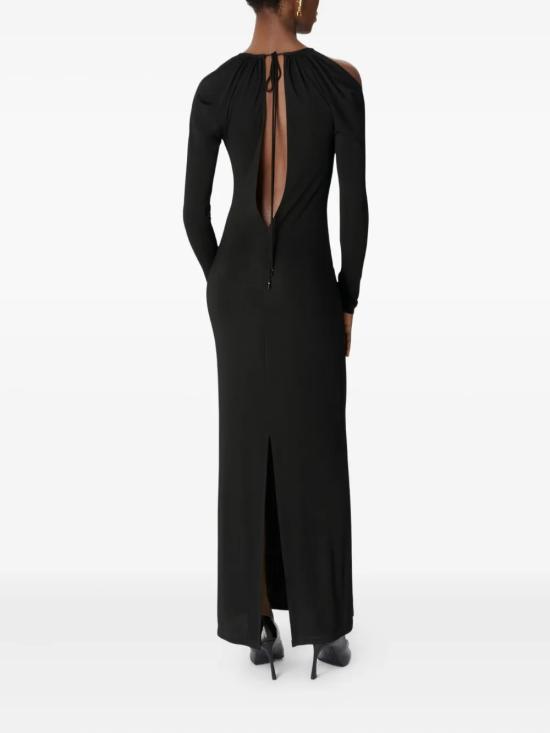 25FW 마린세르 미디 원피스 WDR410ACJER0082 BK99 Black - MARINE SERRE