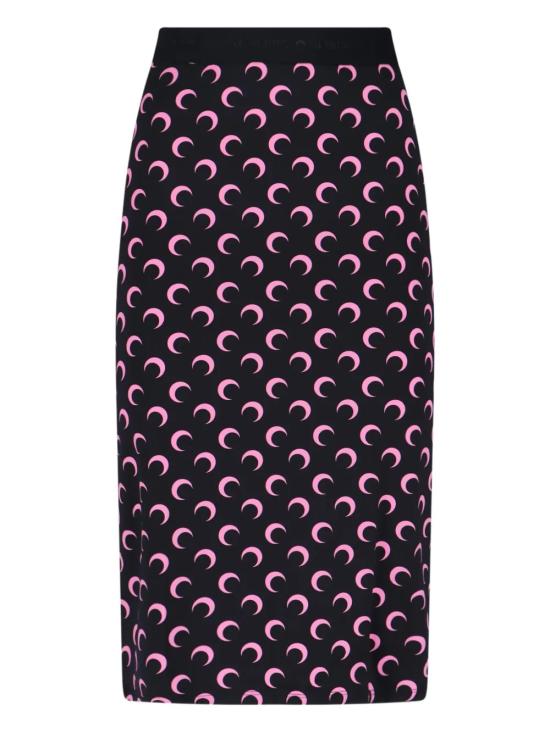 25FW 마린세르 숏 스커트 WSK123ACJER0001 BK90 Black