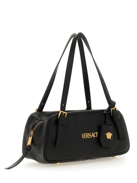 26SS 베르사체 VERSACE TAG 나파 볼링백 10157921A13171 1B00V BLACK - VERSACE