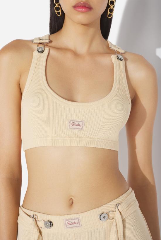 26SS 장 폴 고티에 트레이닝 티셔츠 26 01 W TO430 J014 63 Nude - JEAN PAUL GAULTIER