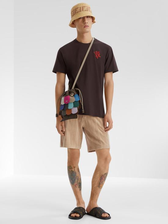 26SS 펜디 샌들 7X1548AJZE F0R7R TABACNERO - FENDI