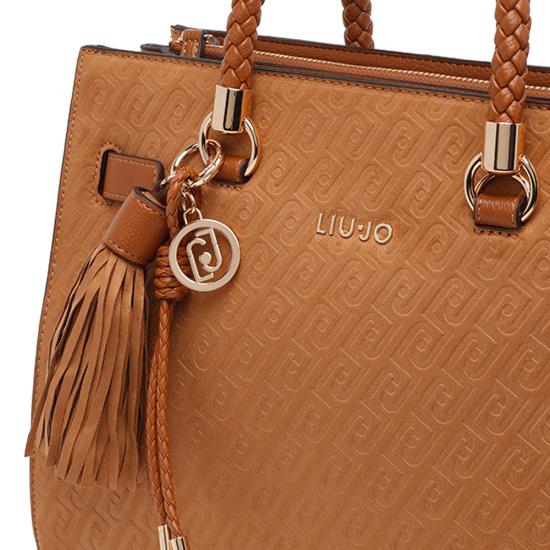 26SS 리우조 토트백 AA6086T384A X0742 Brown - LIU JO