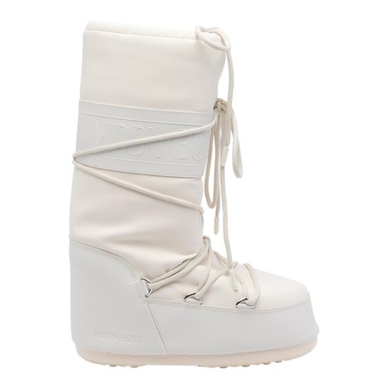 25FW 문부츠 아이콘 러버 부츠 1402760 L002 White