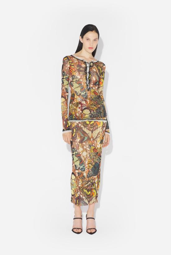 26SS 장 폴 고티에 긴팔 티셔츠 26 01 W TO448 M020P 1090 MultiColour - JEAN PAUL GAULTIER