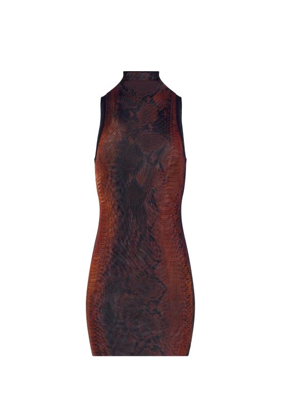 26SS 장 폴 고티에 미디 원피스 26 01 W DR110 M012P 6000 Brown black