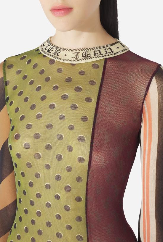 26SS 장 폴 고티에 미디 원피스 26 01 W DR115 M015P 90 MultiColour - JEAN PAUL GAULTIER