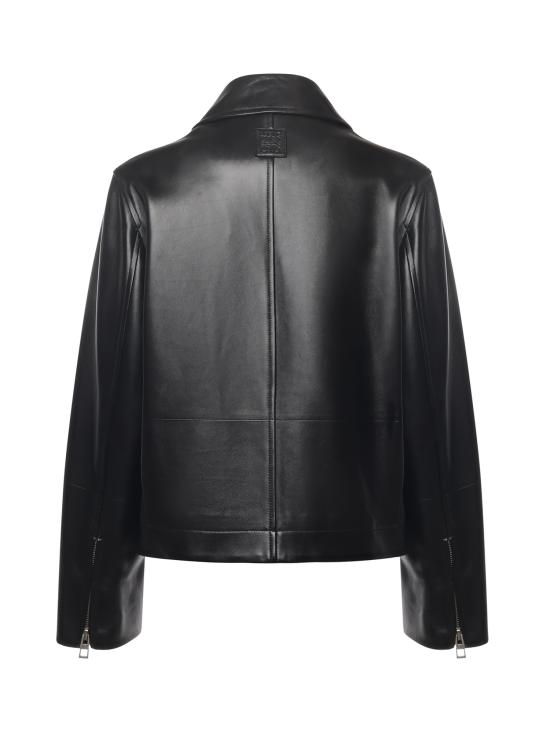 25FW 로에베 가죽 자켓 S540Y34L57 1100 Black - LOEWE