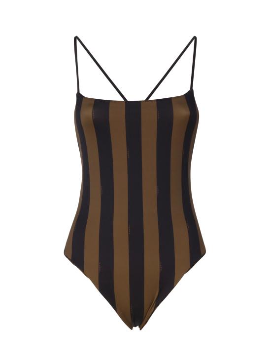 26SS 펜디 원피스 수영복 FXBA27 AQBYF13IZ Brown - FENDI