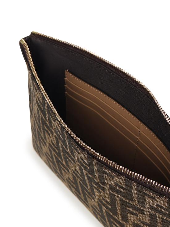 26SS 펜디 클러치/파우치 8N0149 AD23F1GE3 Brown - FENDI