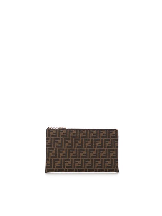 26SS 펜디 클러치/파우치 8N0149 AD23F1GE3 Brown - FENDI