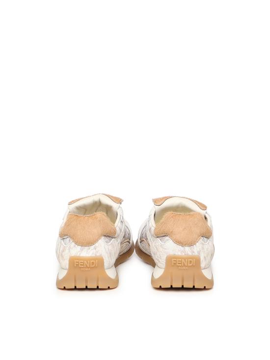 26SS 펜디 웨이브 펄스 패브릭 소프트 레더 로우탑 8E8820 AYF0F1TY8 MultiColour - FENDI