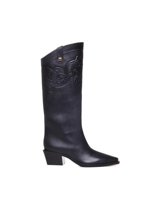  스콜피오스 부츠 SIENNA NAPPA LEATHERVEGGY BLACK Black - SKORPIOS