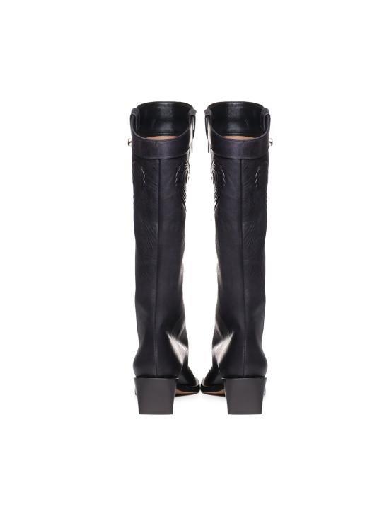  스콜피오스 부츠 SIENNA NAPPA LEATHERVEGGY BLACK Black - SKORPIOS