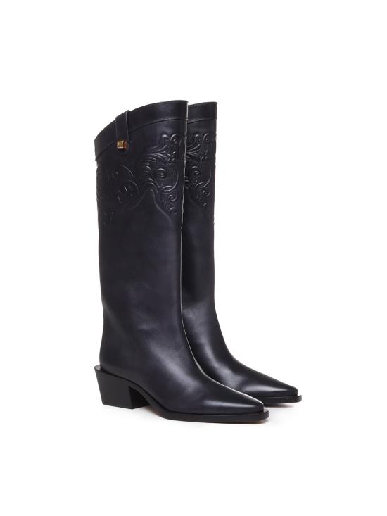  스콜피오스 부츠 SIENNA NAPPA LEATHERVEGGY BLACK Black - SKORPIOS