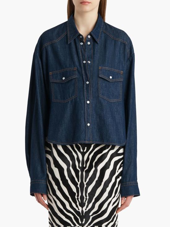 26SS 케이트 셔츠 1184923040 Blue - KHAITE