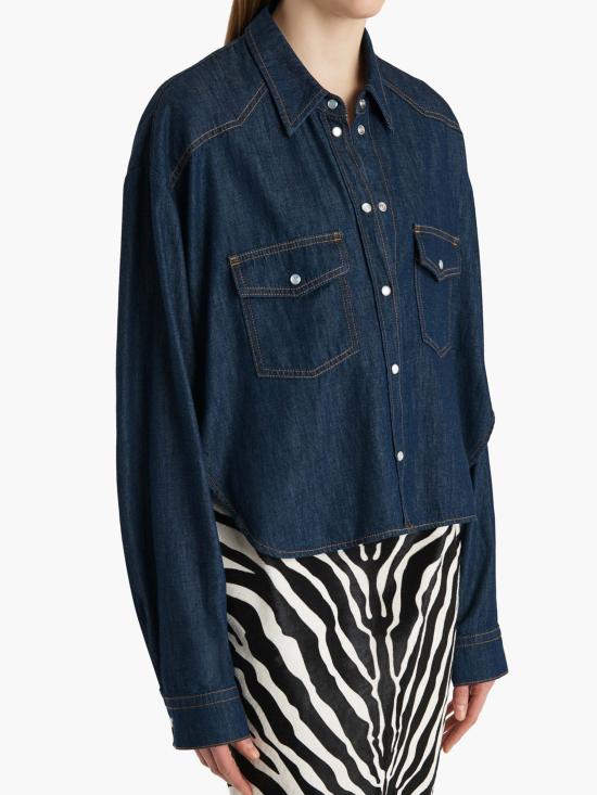 26SS 케이트 셔츠 1184923040 Blue - KHAITE