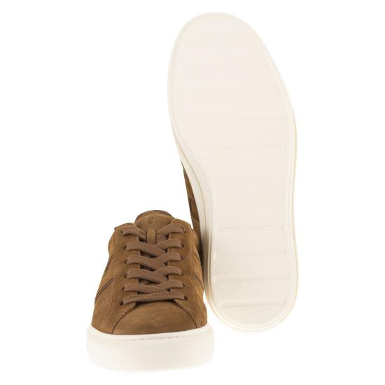 26SS 호간 레벨 스니커즈 HXM6910FU10UHO BROWN - HOGAN