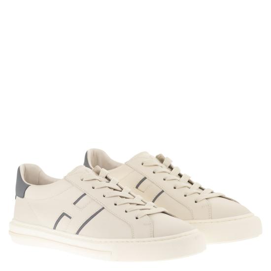 26SS 호간 레벨 스니커즈 HXM6910FU100ZL CREAM - HOGAN