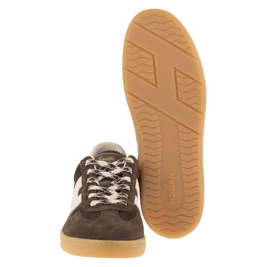 26SS 호간 쿨 스니커즈 HXM6470FB60UWX BROWN - HOGAN