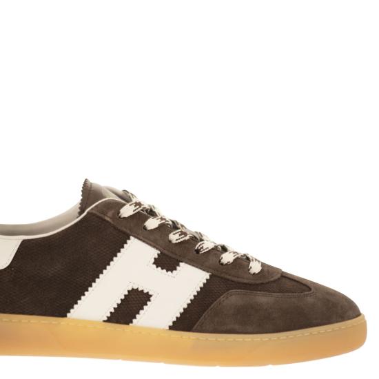 26SS 호간 쿨 스니커즈 HXM6470FB60UWX BROWN - HOGAN