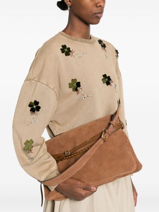 26SS 핑코 숄더백 105903 A0F6L17Q Marrone leone oro - PINKO