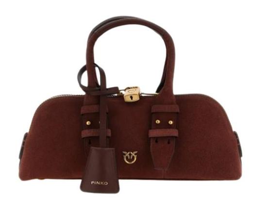 26SS 핑코 토트백 105334 A2JHR49Q Burgundy oro