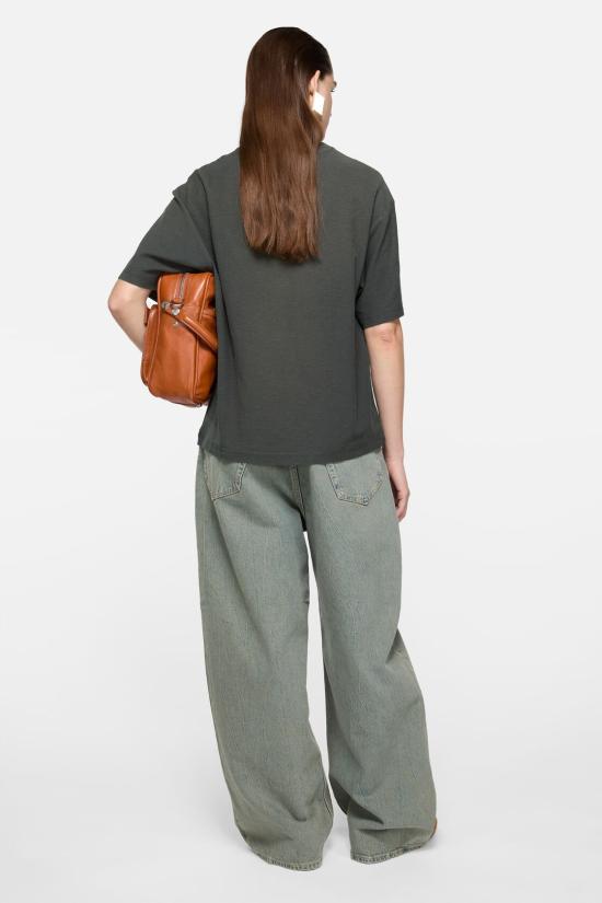 26SS 아크네 스튜디오 반팔 티셔츠 CL0196 BM0 Faded black - ACNE STUDIOS