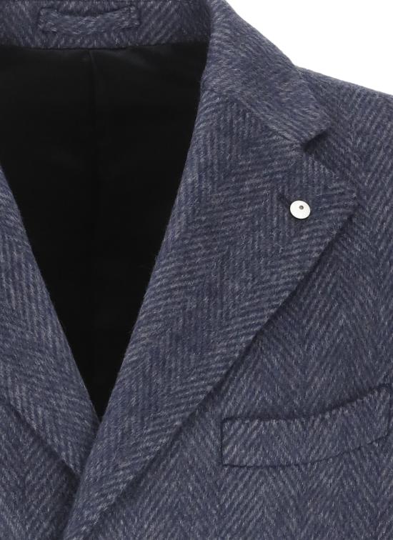 25FW 엘비엠 코트 7451 5570203 Blue - L.B.M.