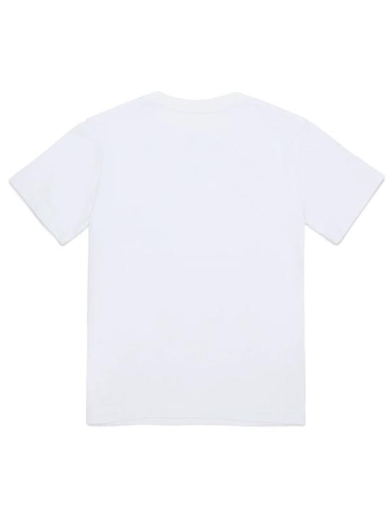 26SS [키즈] MM6 메종마르지엘라 티셔츠 M61022K MM04IM6100 WHITE - MM6 MAISON MARGIELA