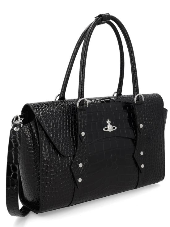 26SS 비비안웨스트우드 토트백 4702000YW L0098N401 BLACK - VIVIENNE WESTWOOD