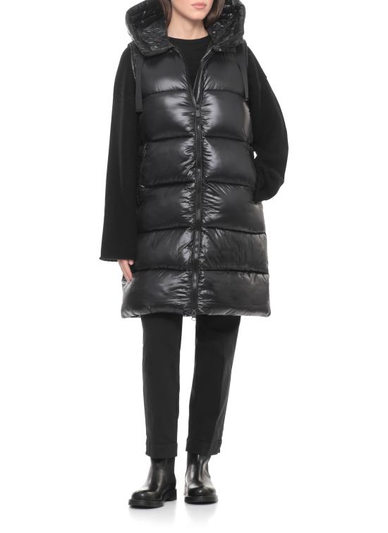 25FW 세이브더덕 베스트 D80302W LOVE2110000 Black - SAVE THE DUCK