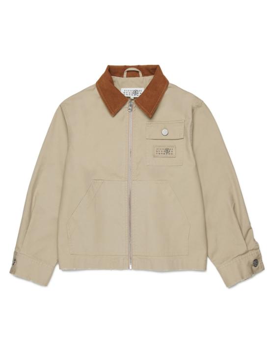 26SS [키즈] MM6 메종마르지엘라 자켓 M60930K MM07DM6709 BEIGE