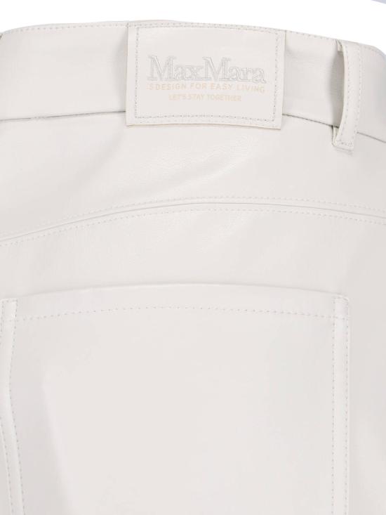 26SS 에스막스마라 스트레이트 팬츠 2619781031600 001 White - 'S MAX MARA