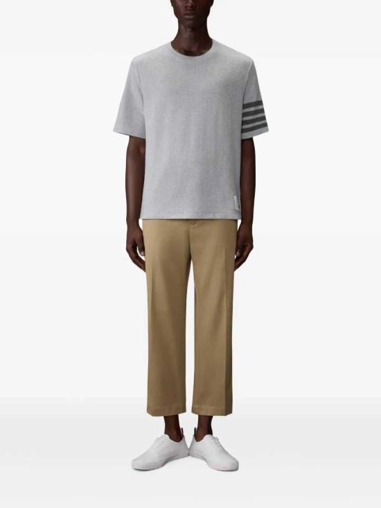 26SS 톰브라운 반팔 티셔츠 MJS296AJ0248 PALE GREY 050 - THOM BROWNE