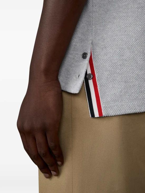 26SS 톰브라운 반팔 티셔츠 MJS296AJ0248 PALE GREY 050 - THOM BROWNE