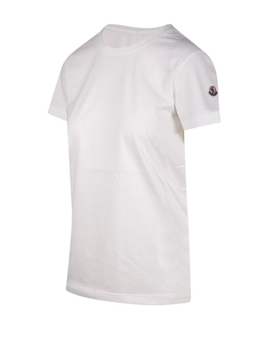 26SS 몽클레어 코튼 저지 티셔츠 8C73200 V8058 033 NATURAL - MONCLER