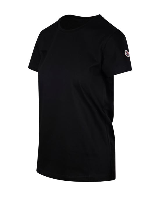 26SS 몽클레어 코튼 저지 티셔츠 8C73200 V8058 999 BLACK - MONCLER