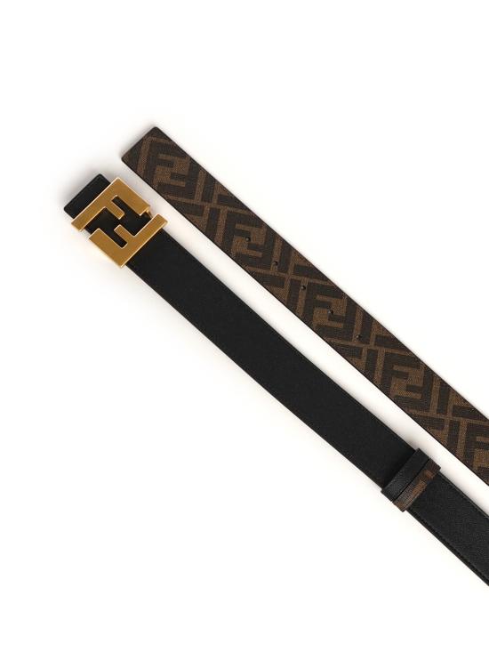 26SS 펜디 가죽 벨트 7C0424 AGR9F1OM0 Brown - FENDI